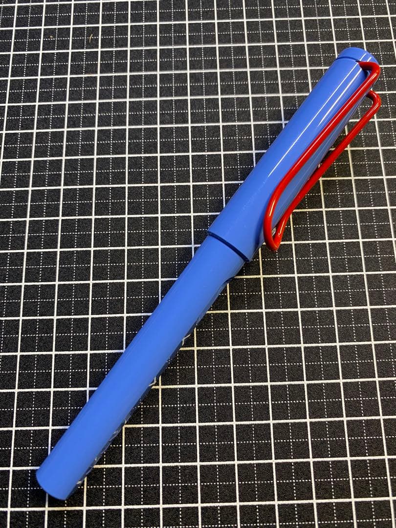 デッドストック ラミー サファリ 万年筆 M字 限定 ロイヤルブルー