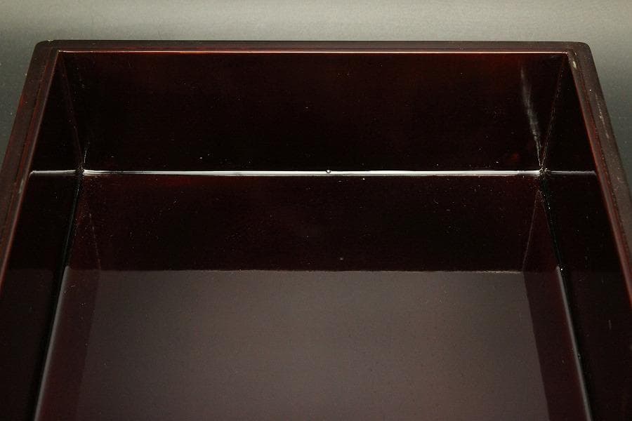 朝鮮 韓国 螺鈿 竹笹 蓋物(A848)