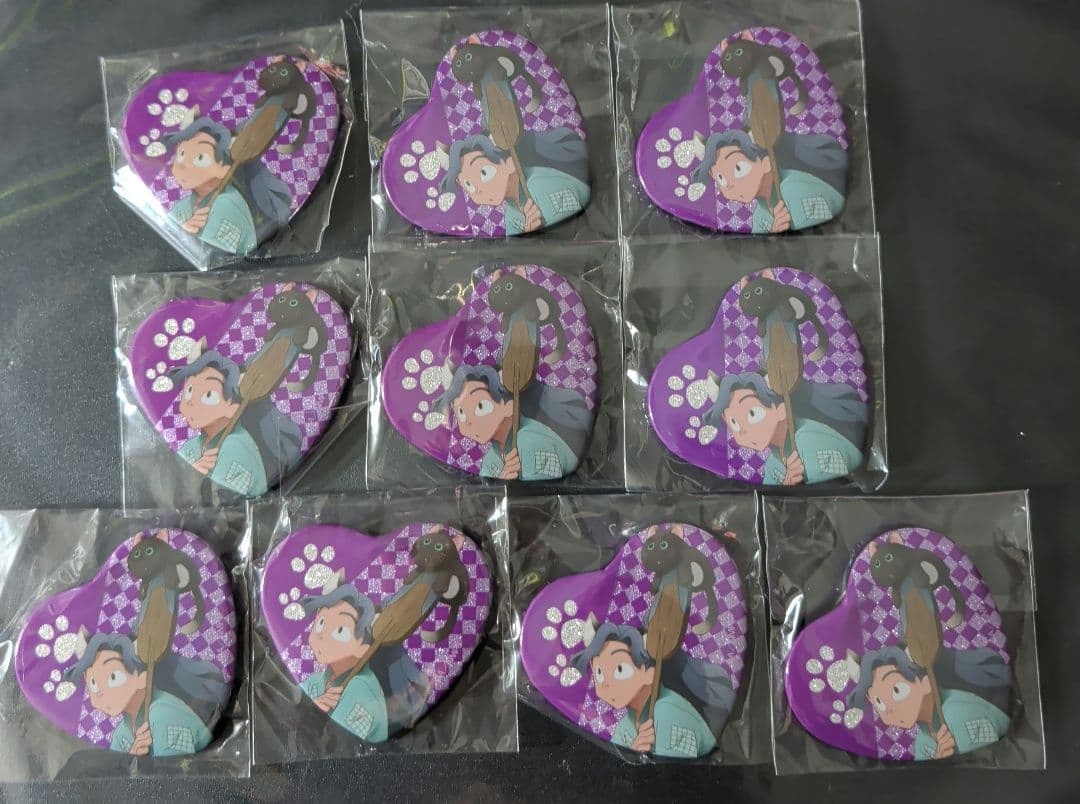 忍たま乱太郎 ナンジャタウン ハート缶バッジ 綾部喜八郎 - メルカリ