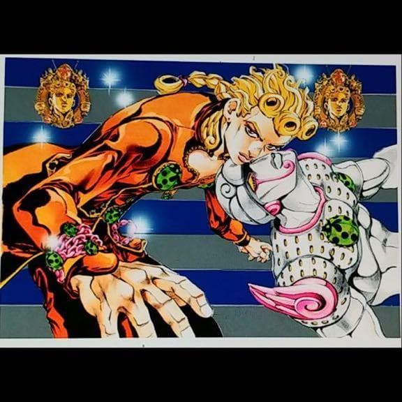 ジョジョの奇妙な冒険 高級複製原画 part 5 ジョルノ 黄金の風 荒木飛呂彦