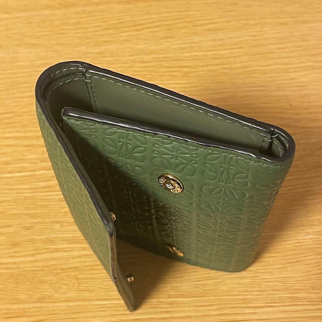 Loewe ロエベ 三つ折り財布 リピート スモール バーティカル ウォレット