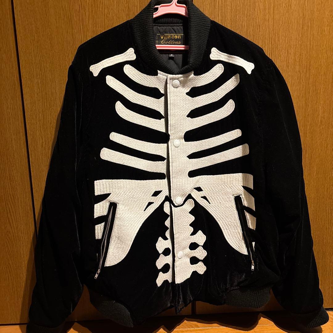 vanson 50周年 スケルトンジャケット Mサイズ 超美品