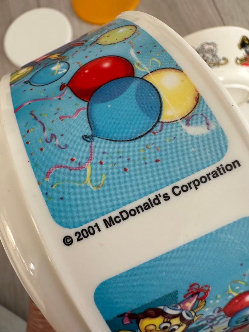 マクドナルド　入れ物ヴィンテージ 1987年keikiiiムチャチャUSAマック