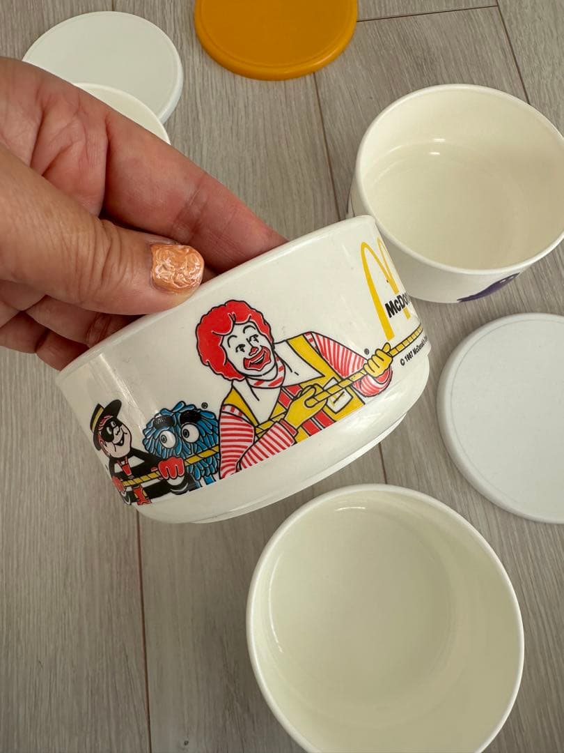 マクドナルド　入れ物ヴィンテージ 1987年keikiiiムチャチャUSAマック