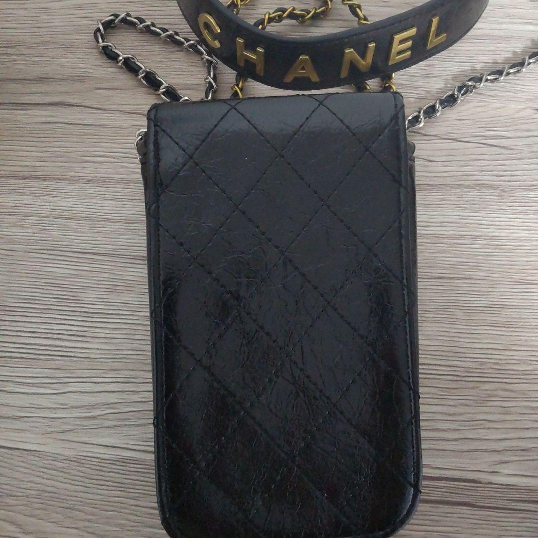 CHANEL ブラック ショルダーバッグノベルティ