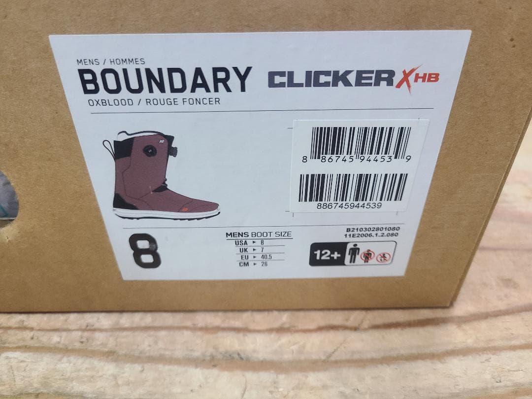スノーボード 26 K2 BOUNDARY CLICKER XHB