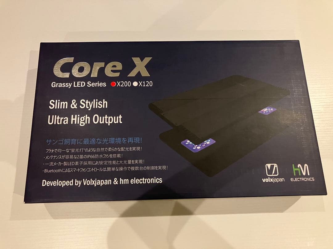 ボルクスジャパン　GrassyCore X200 LED照明　純正ワイヤー付き ボルクスジャパン GrassyCore X200 LED照明 純正ワイヤー付き