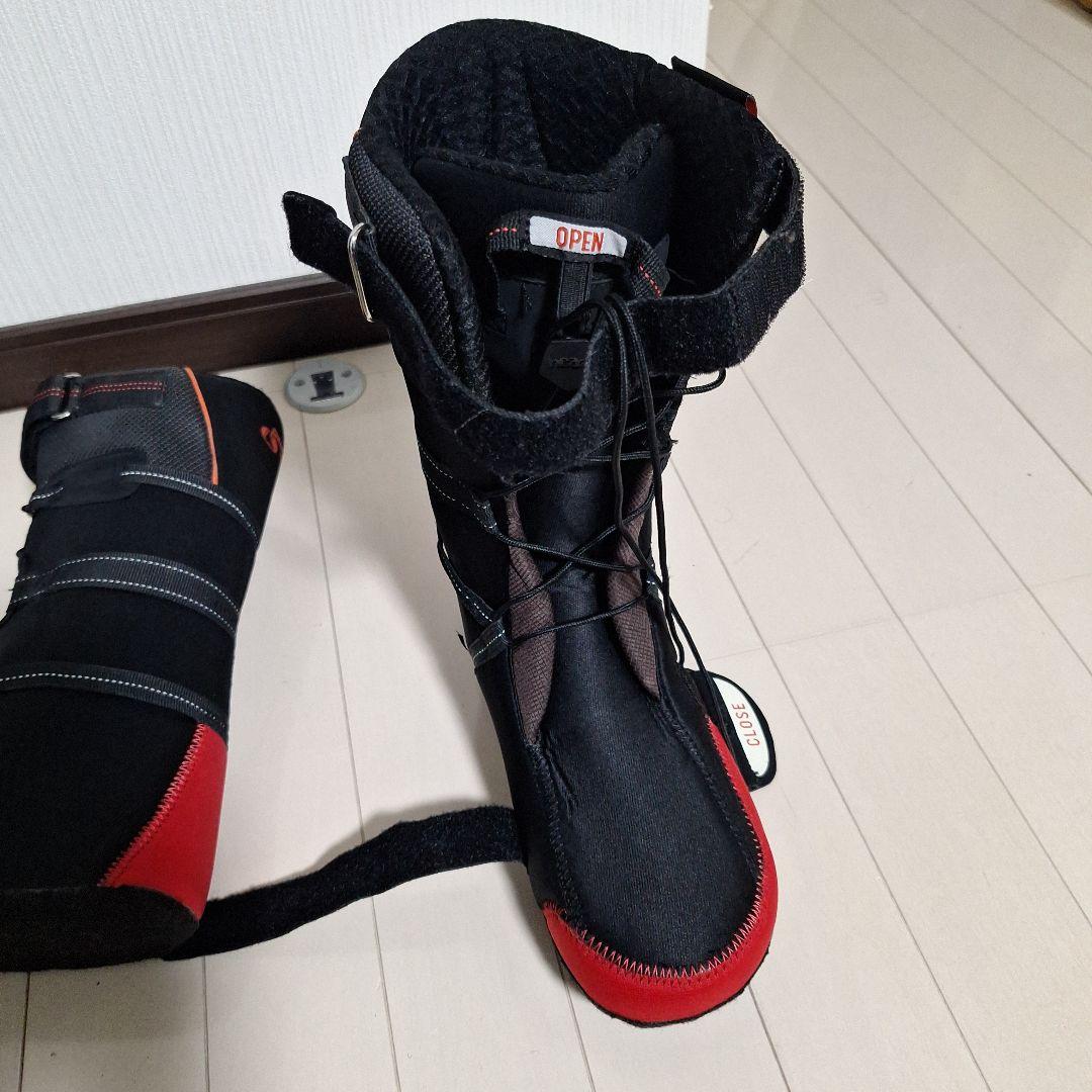 スノーボードブーツ　ヘッドフォアダフルBoAブーツベルクロパワーバンド2本付き