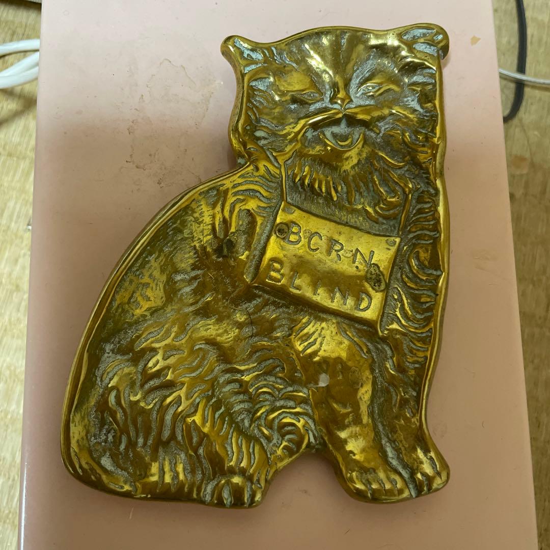 フランス　アンティーク　猫の小皿 フランス アンティーク 猫の小皿 フランスアンティーク猫トレイ 猫皿