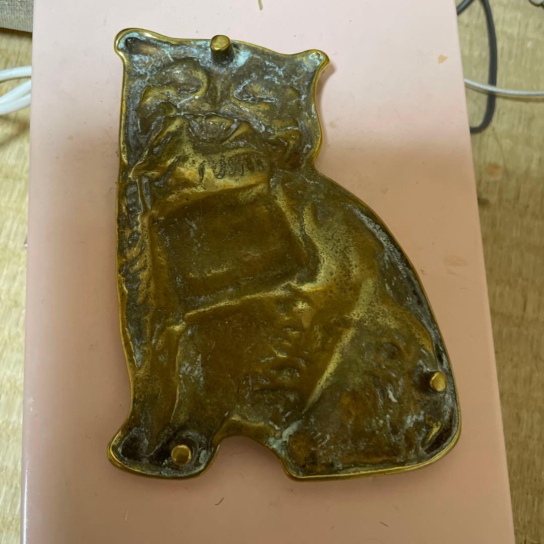 フランス アンティーク 猫の小皿