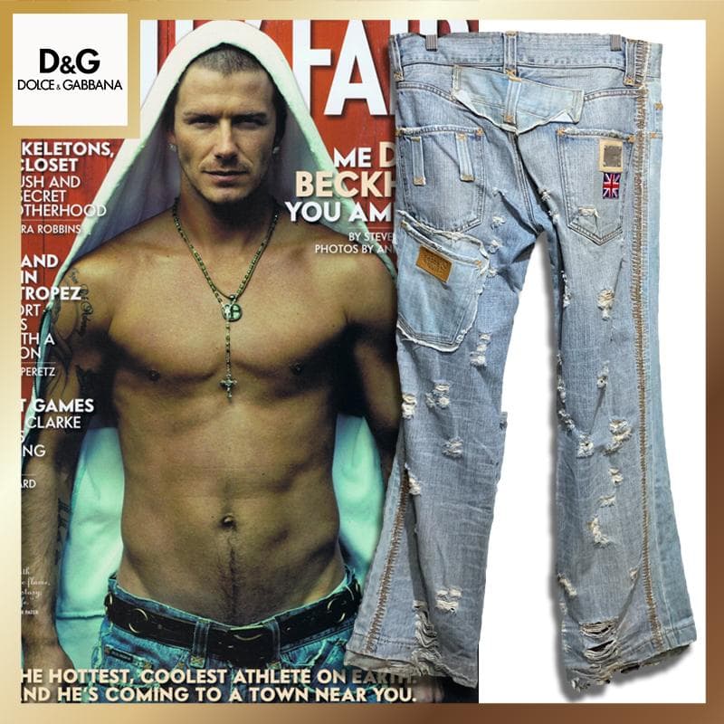 マニア必見】ドルチェ＆ガッバーナ ドルガバ D&G ベッカム デニム ジーンズ