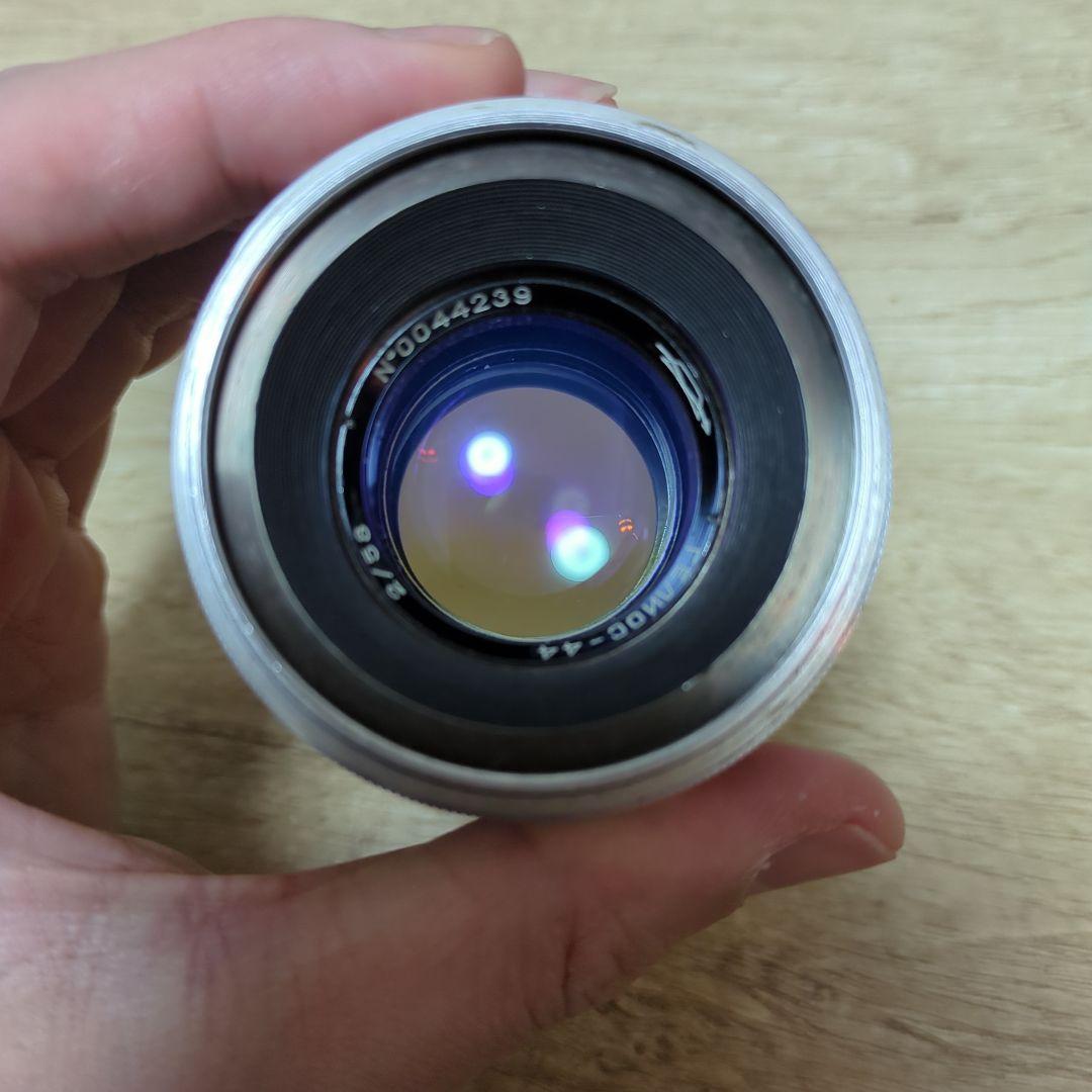 ヘリオス58mm f/2 最初期玉13枚超美品シルバーぐるぐる レア