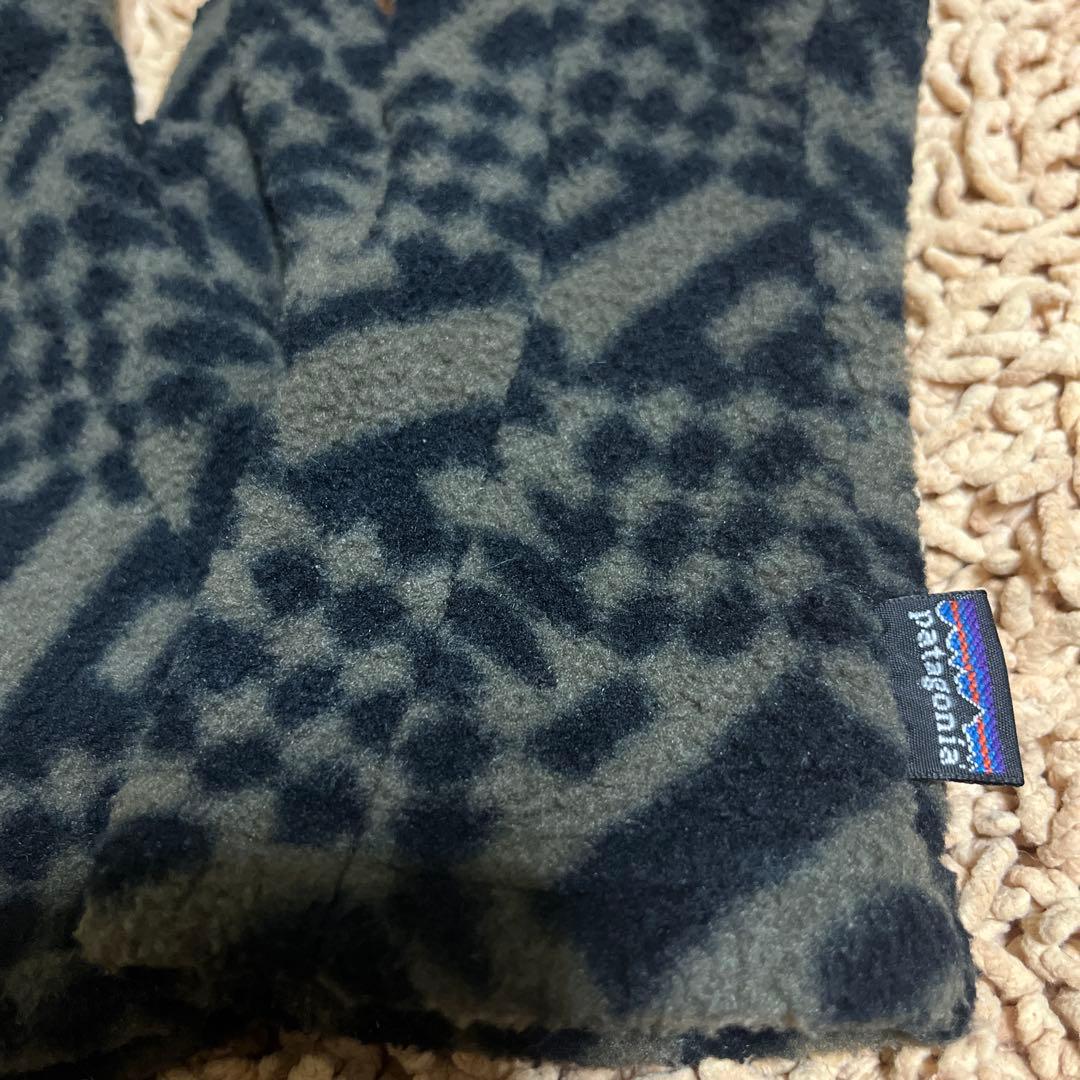 パタゴニア シンチラ グローブ 98年 USA製 グレー S フリース 手袋