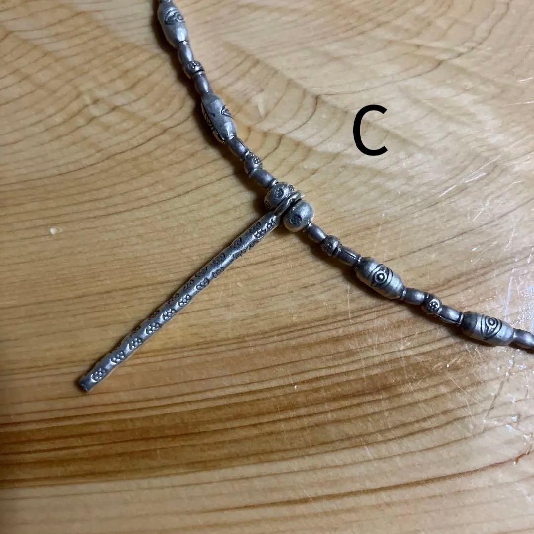 御専用 45cm＋5cmカレンシルバーネックレス