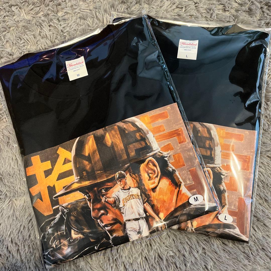 プロスピ ダルビッシュ有 Tシャツ2枚 サイズM,L ファンフェスタ