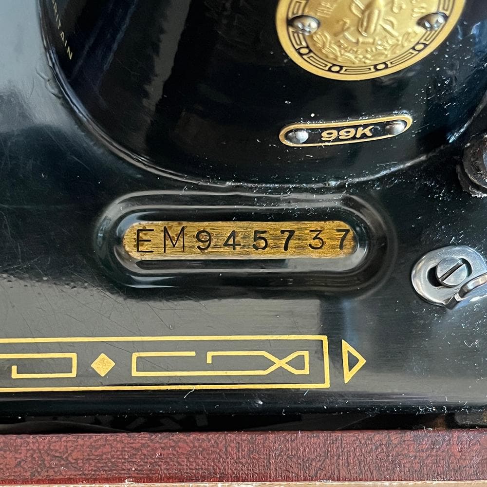 訳あり品】SINGER 99K シンガーミシン アンティークミシン ビンテージ