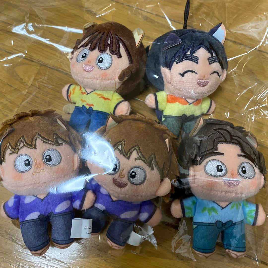 忍たま ほわぬい ナンジャタウン 5年生セット(尾浜、久々知、竹谷、鉢