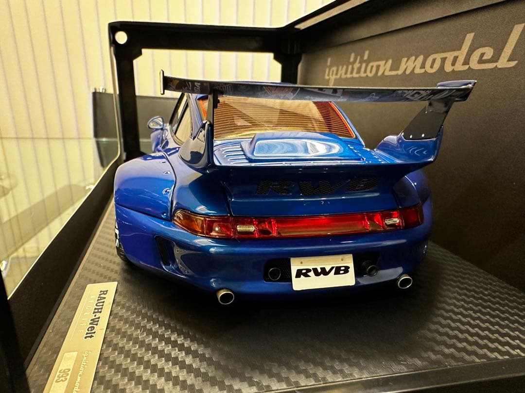 RWB993 ブルーignition model 1/18限定1個