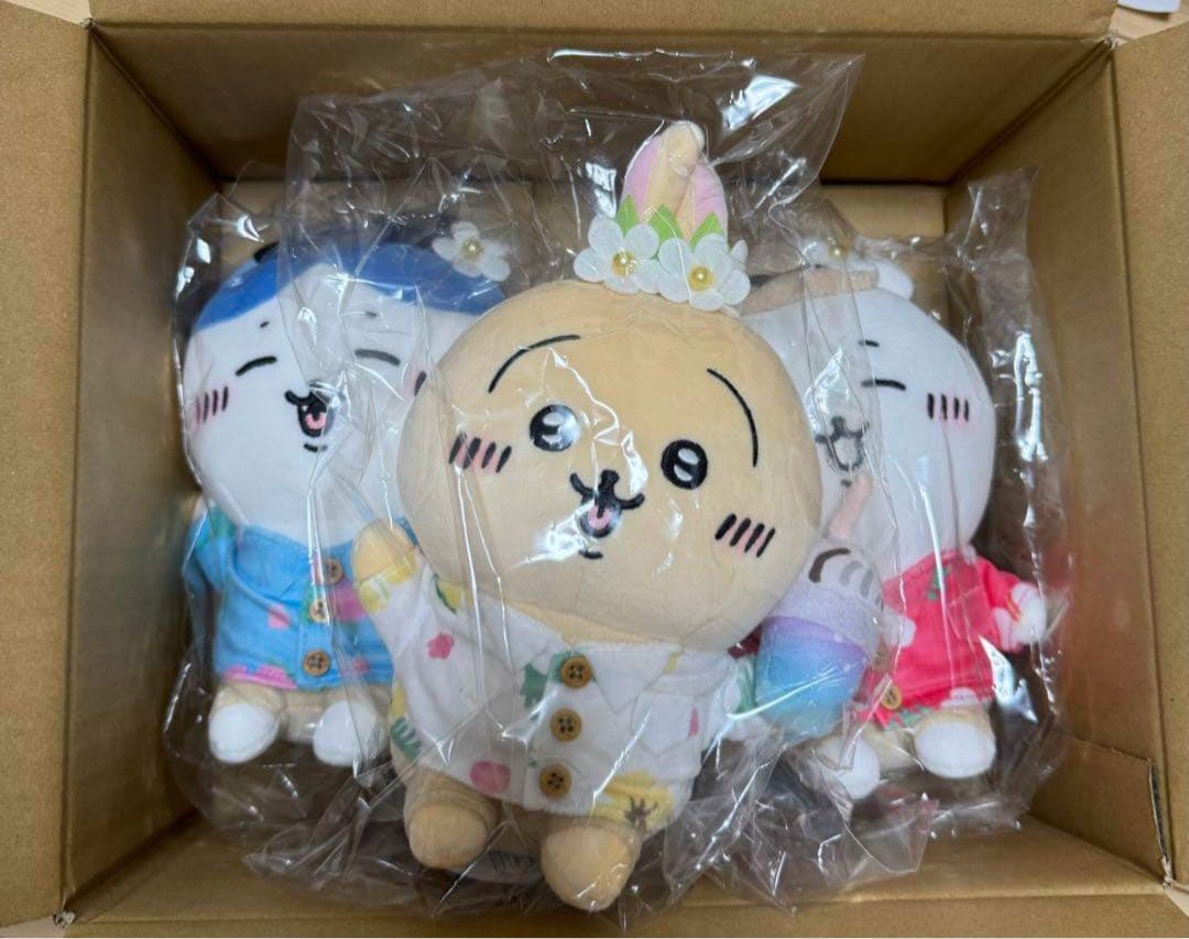 ちいかわ観光 旅行いきたいぬいぐるみS ちいかわ・ハチワレ・うさぎ