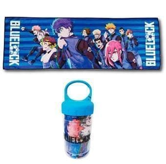 ２種１２枚セット★ブルーロック ひんやりタオル 専用ボトル付き