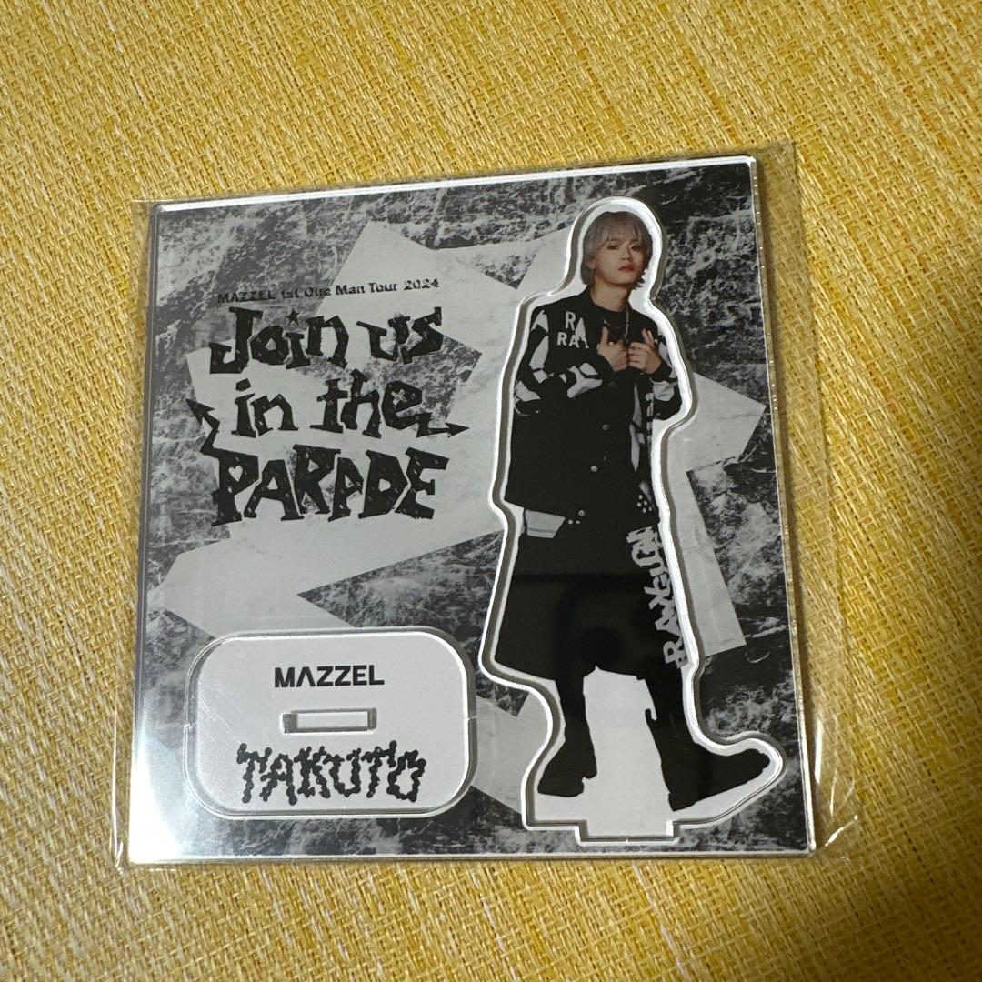 MAZZEL Join us in the PARADE アクスタ タクト MAZZEL “Join us in