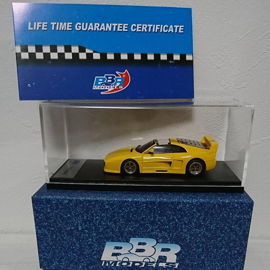 注文 激レア BBR 1/43 フェラーリ F48 ケーニッヒ スパイダー イエロー