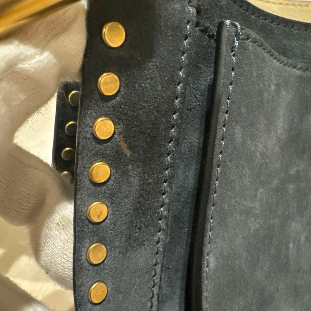 Chloe クロエ　hadson ハドソン スエード ショルダーバッグ