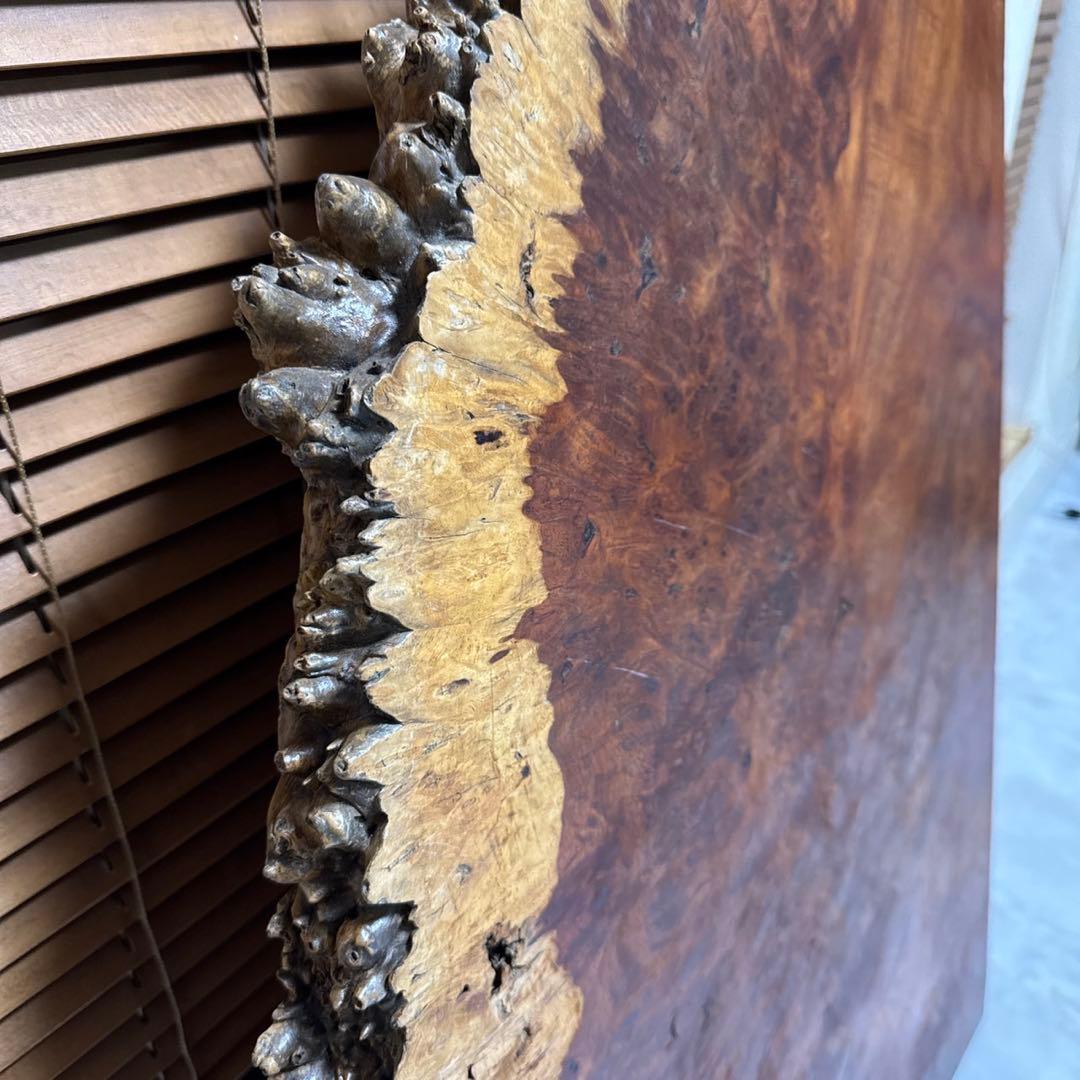花梨 瘤杢 一枚木 天然木 天板 テーブルトップ 890×240~