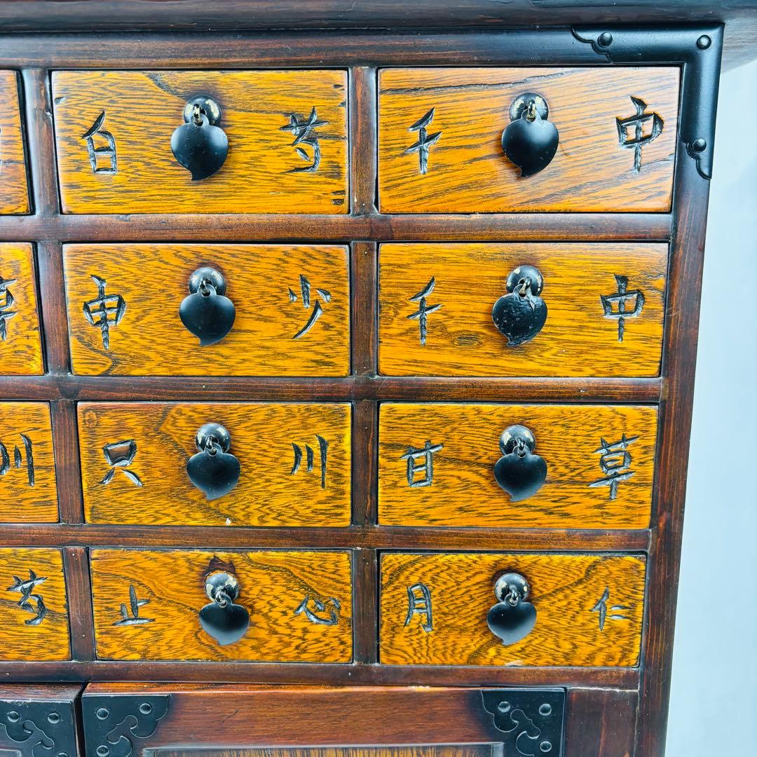 李朝家具 朝鮮家具 薬箪笥 ヤクジャン 楽天市場】李朝家具 薬箪笥