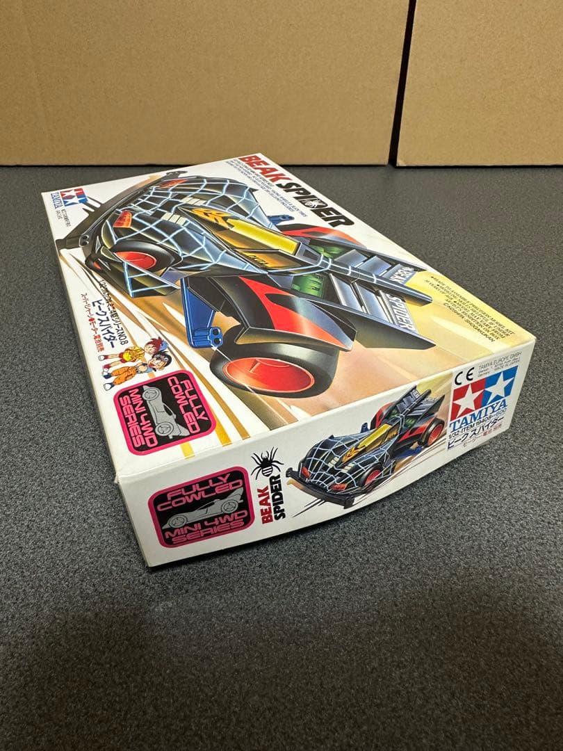 希少新品】タミヤ ビークスパイダー ミニ四駆 限定デカール付属 - メルカリ