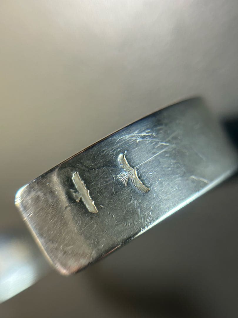 鷲見太郎　18金ローズバングル　オーダー品2年待ち　鷲スタンプ2羽刻印