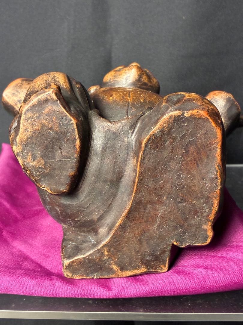 備前焼 恵比寿様 置物 A-35