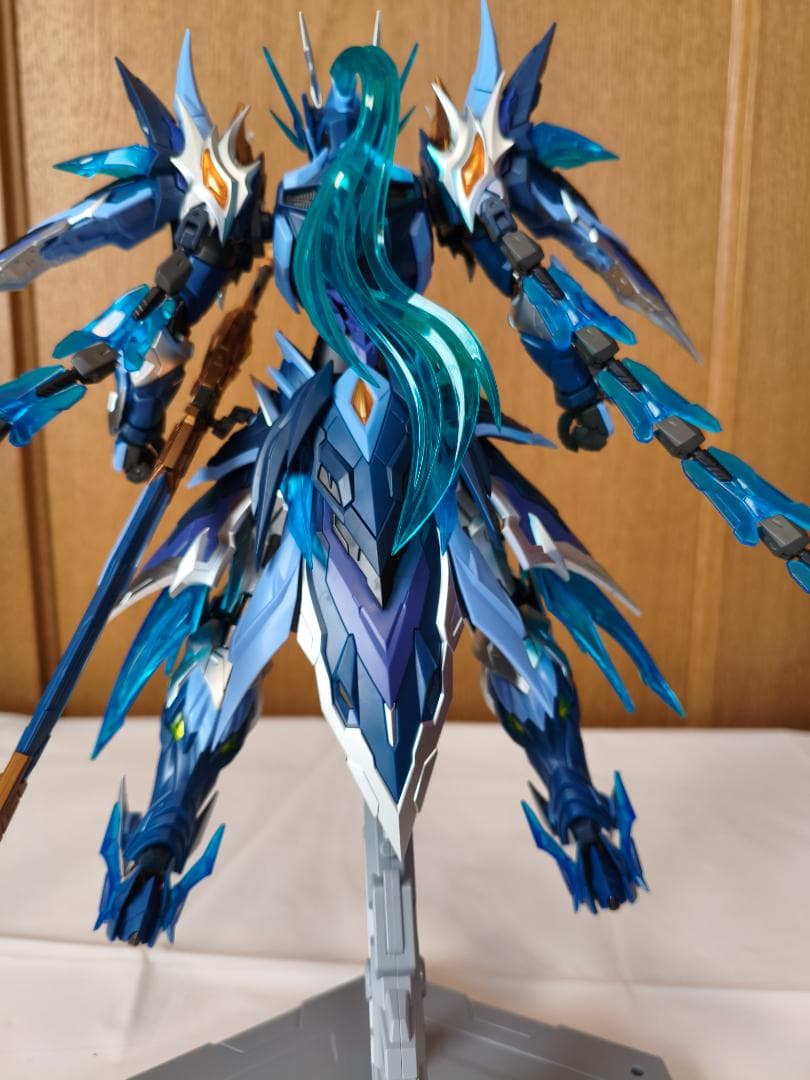 摩動核　天佑星 龍胆虎将 趙雲 玉蘭白龍駒付き MNP-XH05　素組み完成品