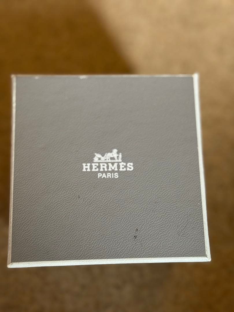 エルメス ヴィンテージ木象嵌 ブロックメモ レフィル付き