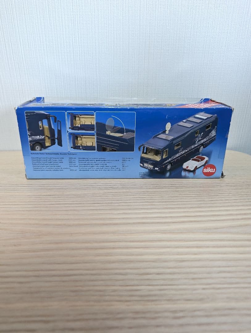 未使用　SIKU　ジク フォルクナーモービルキャンピングカー