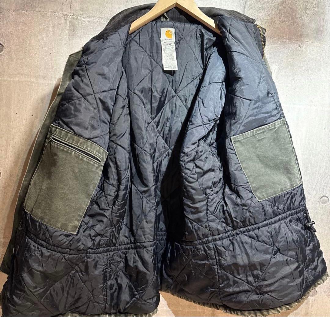 【極上】Carhartt カーハート トラディショナルコート MOS モス