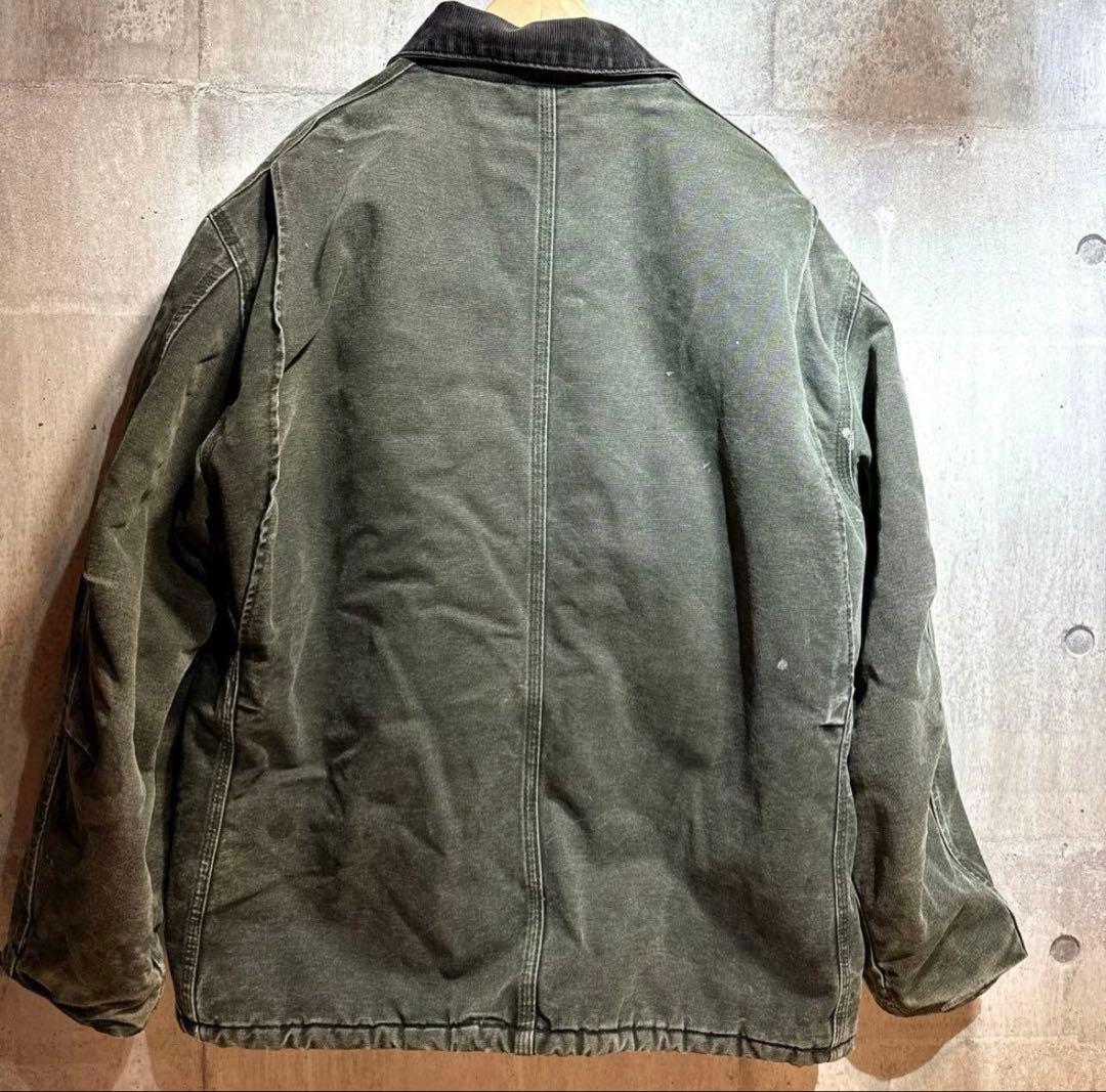 【極上】Carhartt カーハート トラディショナルコート MOS モス
