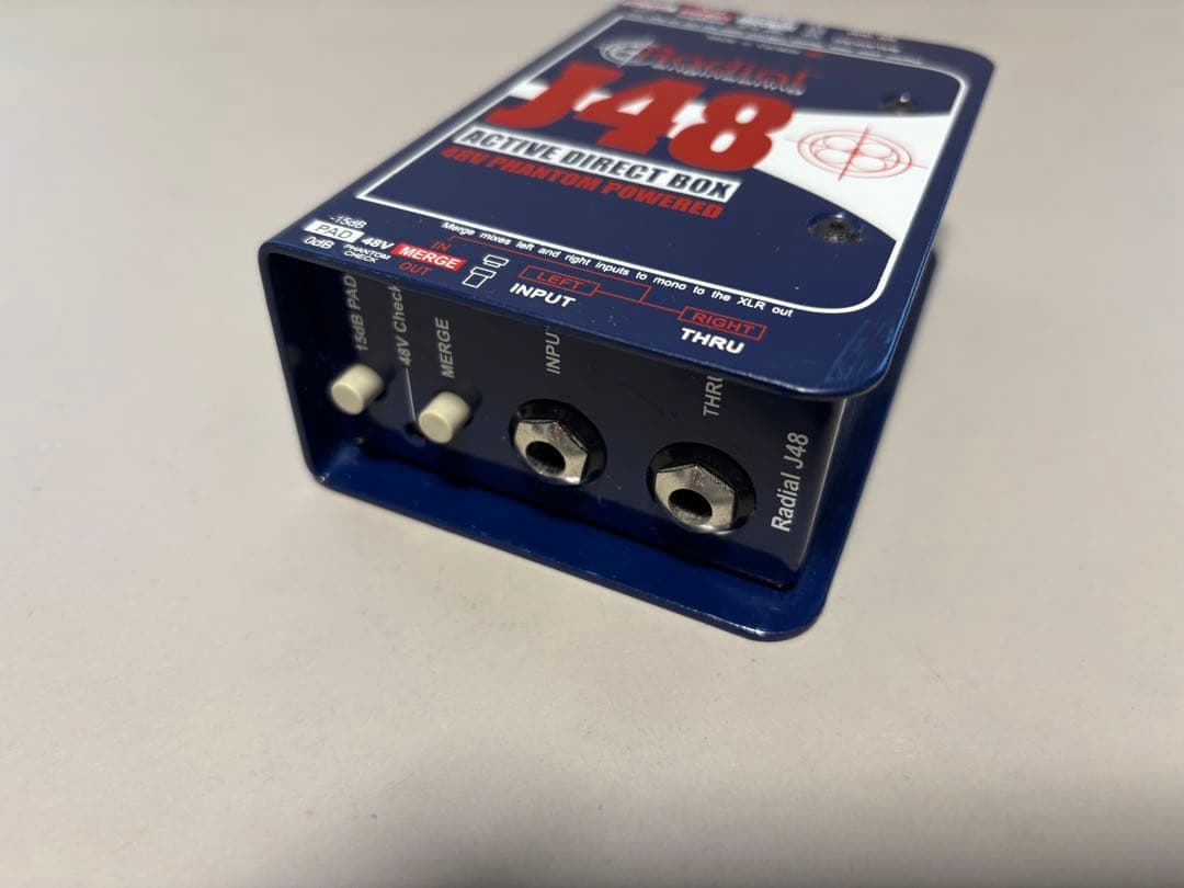 Radial j48 アクティブDI