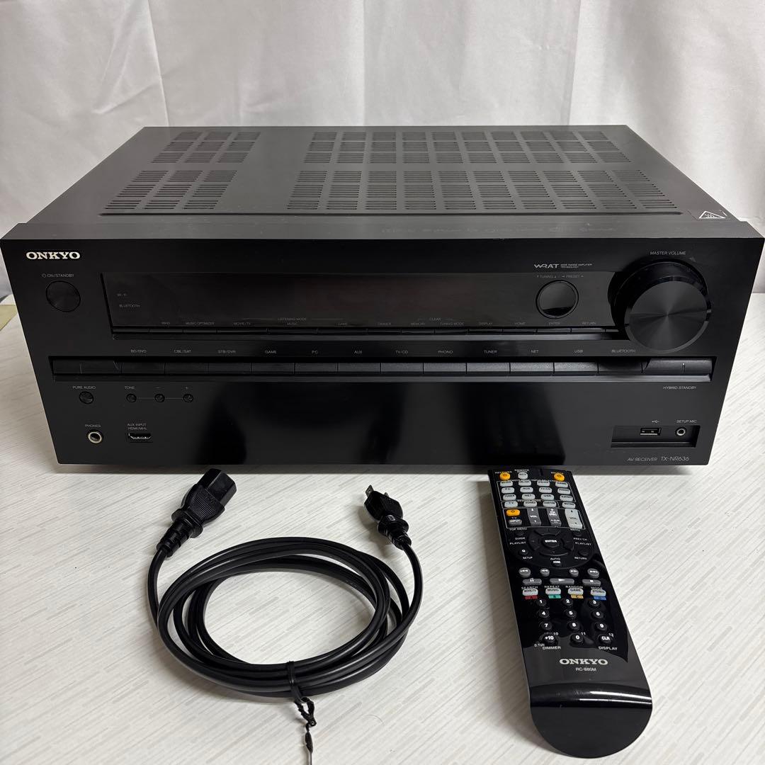 ONKYO AVアンプ TX-NR636リモコン付き - メルカリ