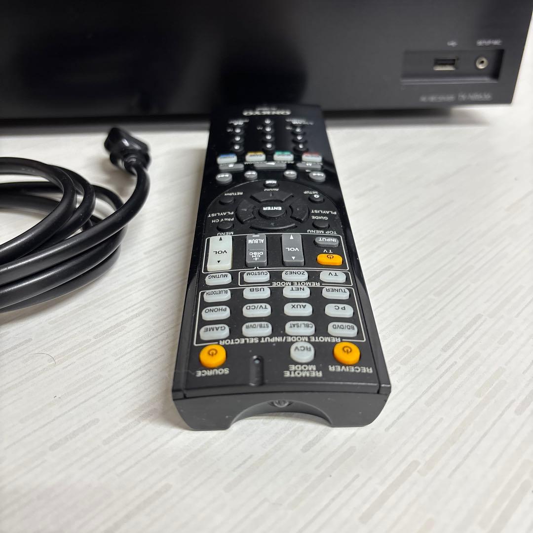 ONKYO AVアンプ TX-NR636リモコン付き - メルカリ