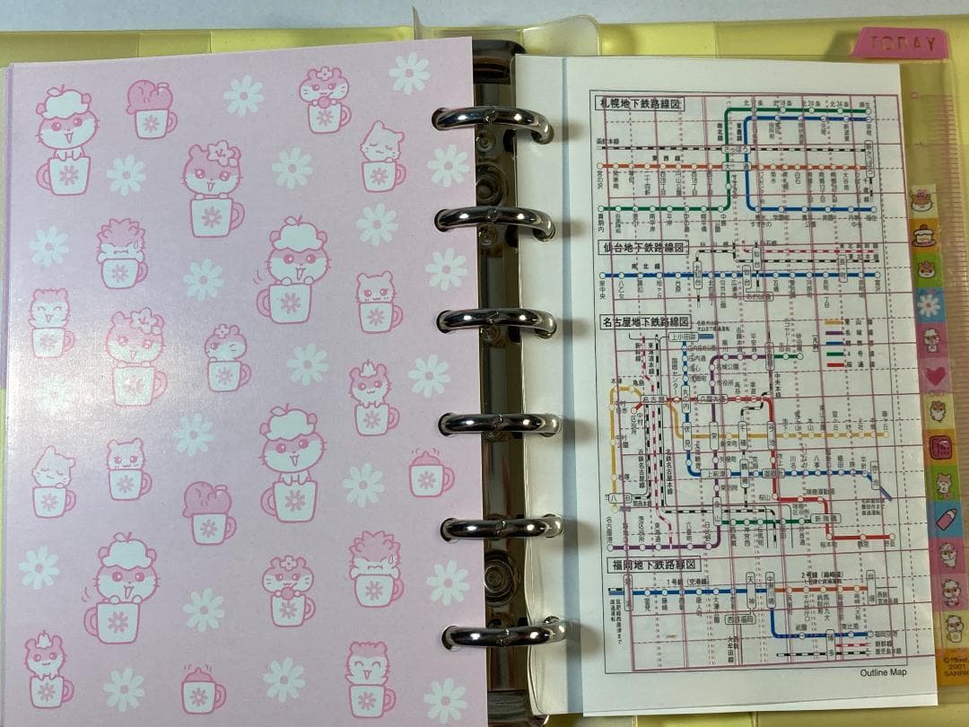 コロコロクリリン システム手帳 2001 SANRIO サンリオ レトロ コロコロ