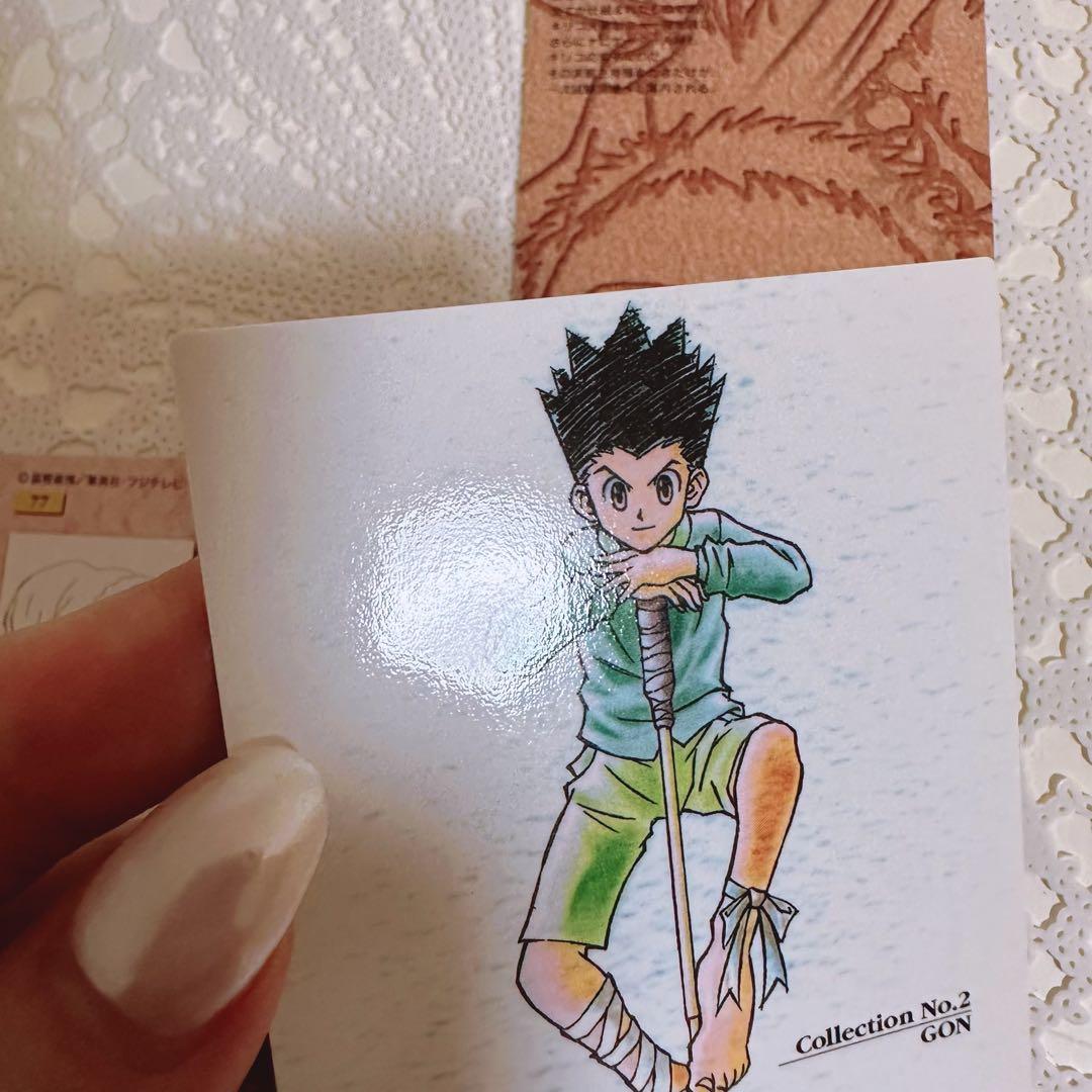 カードダスマスターズ　ゴン HUNTER×HUNTER 初版　4枚セット
