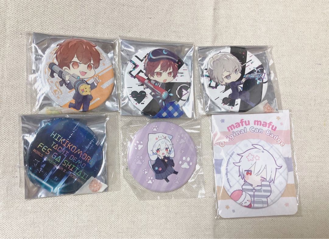 歌い手 缶バッジ