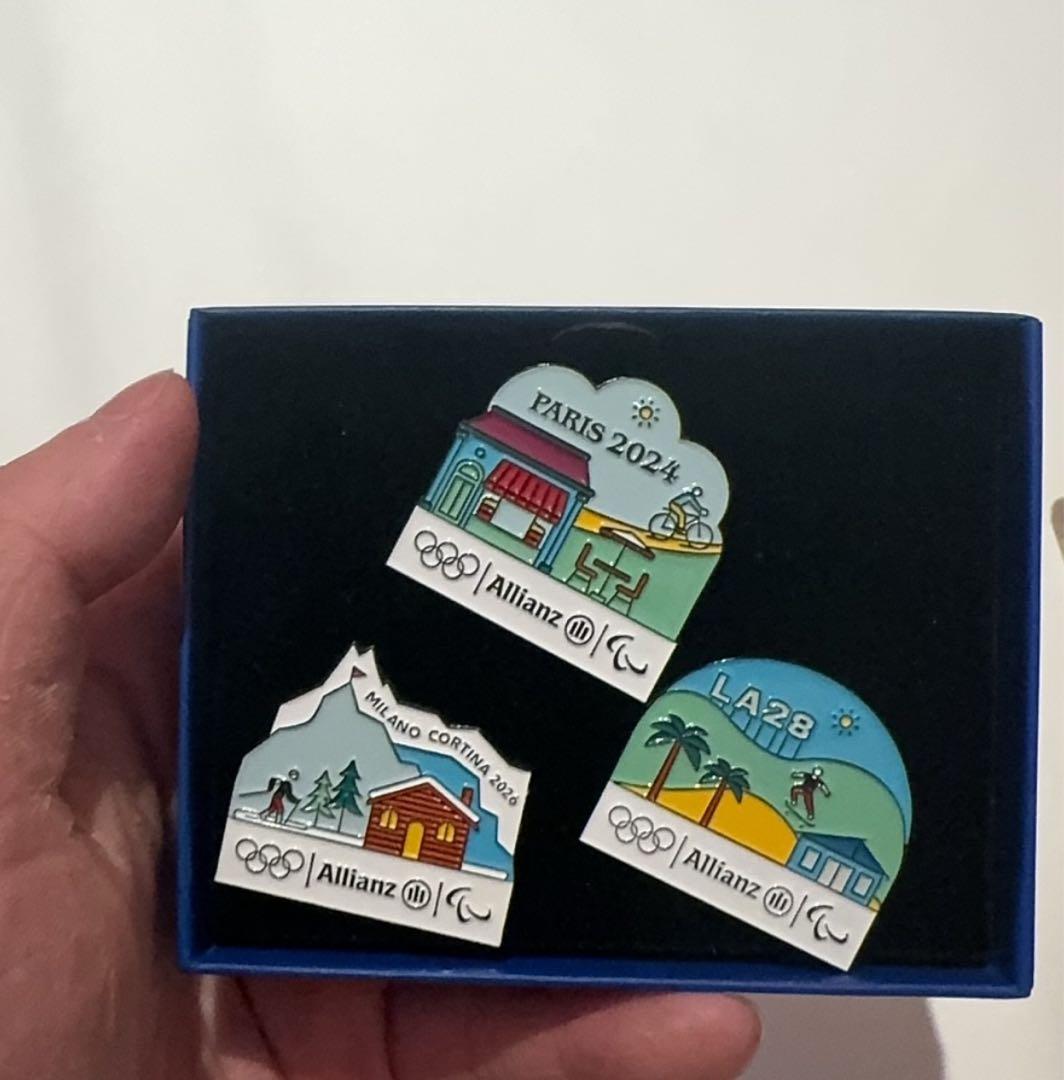 フランス パリオリンピック2024ピンバッジ