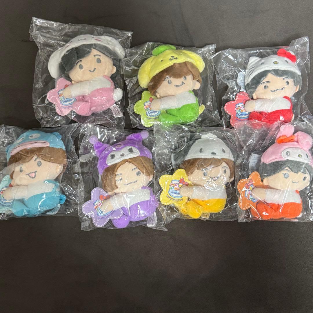 なにわ男子 サンリオ クリップマスコット ぬいぐるみ 7体セット - メルカリ