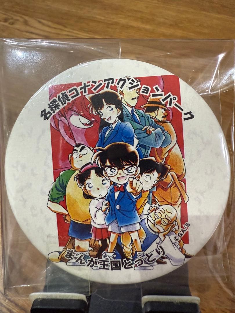 名探偵コナン缶バッジまんが王国とっとりアクションパーク