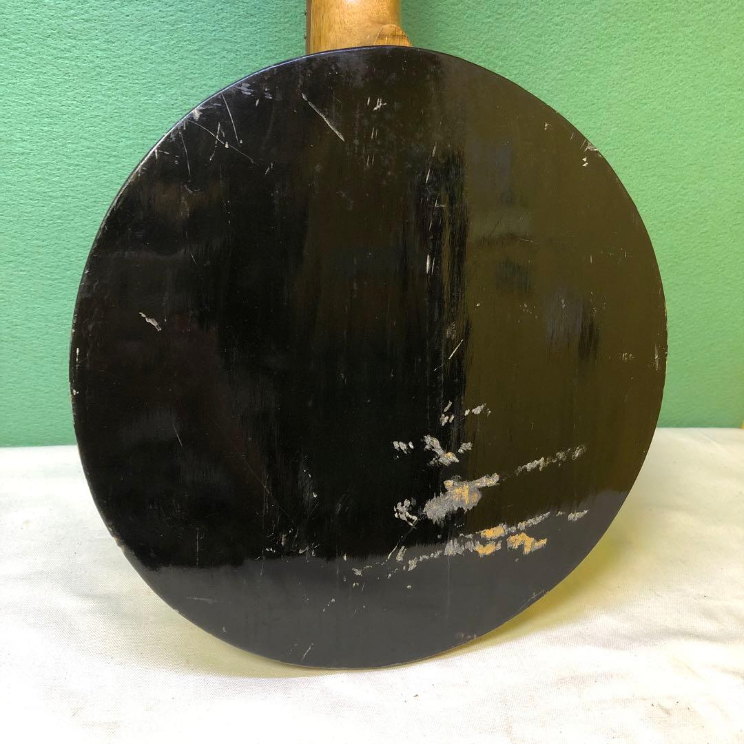 12弦バンジョー 木製ボディ メタルフープ付き