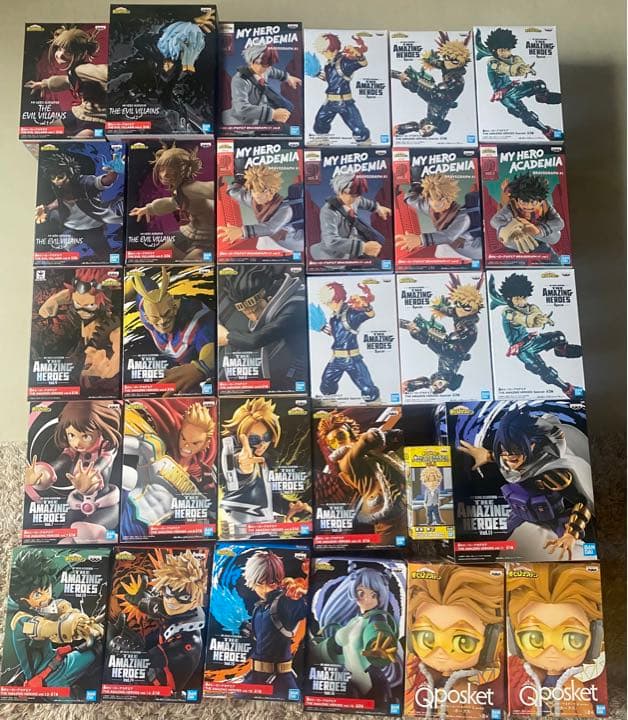 国内製造品】僕のヒーローアカデミア フィギュア まとめ売り 30個