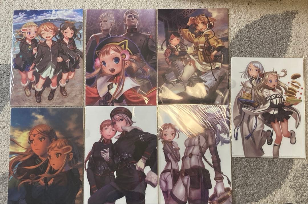 【非売品】村田蓮爾特製クリアファイル７種セット 非売品】村田蓮爾特製クリアファイル7種セット キャラクターグッズ