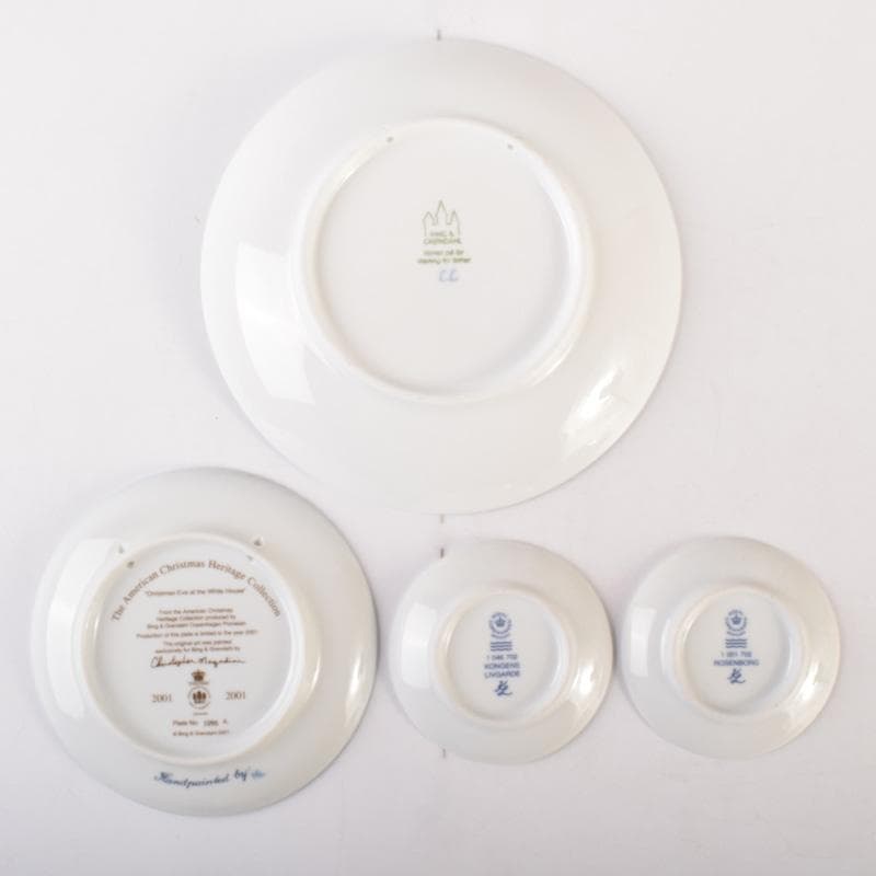 ロイヤルコペンハーゲン イヤープレートなど 16枚まとめて D 7175A